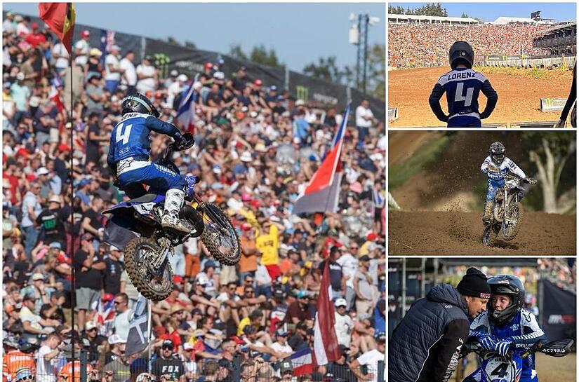 Das „Motocross of Nations“ im französischen Ernée gilt als Mannschaftsweltmeisterschaft und lockte rund 100.000 Zuschauer an. Im Rahmenprogramm als Fahrer dabei: Der zwölfjährige Hannes Lorenz aus Seigendorf