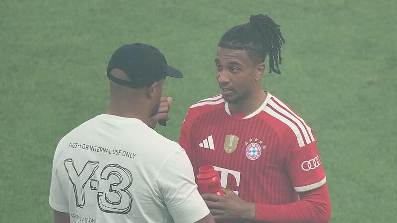Vincent Kompany und Michael Olise
