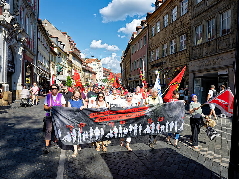 Sozialprotest in BambergSozialprotest in Bamberg Sozialprotest in BambergSozialprotest in Bamberg
