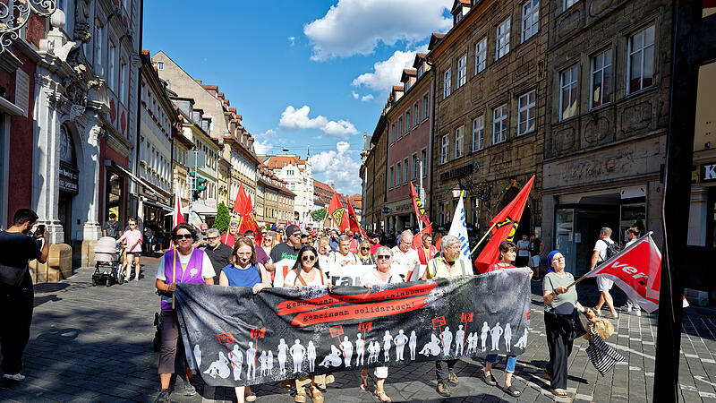 Sozialprotest in  BambergSozialprotest in  Bamberg