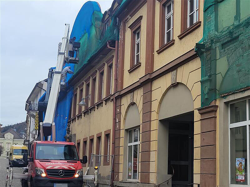 Hotel Post in Bad Brückenau: Netze ausgetauscht