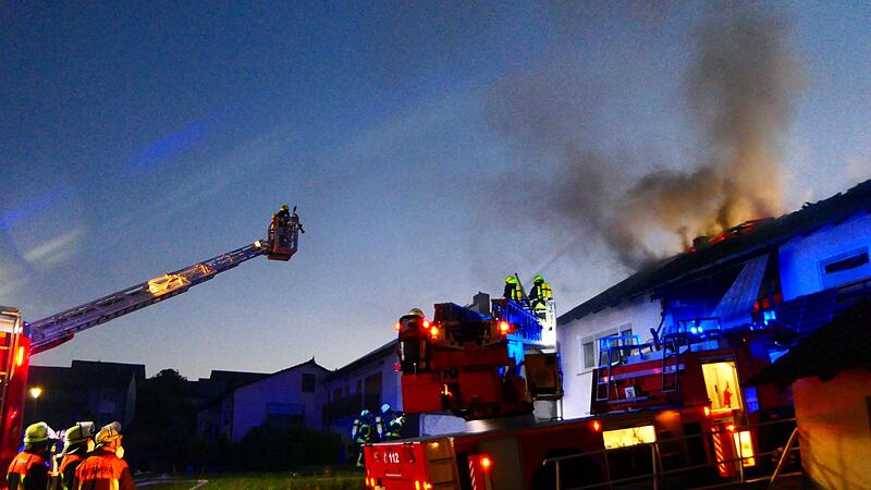 Der Brand wurde kurz nach 2 Uhr bemerkt, aber die L&ouml;scharbeiten dauerten bis weit nach Sonnenaufgang.