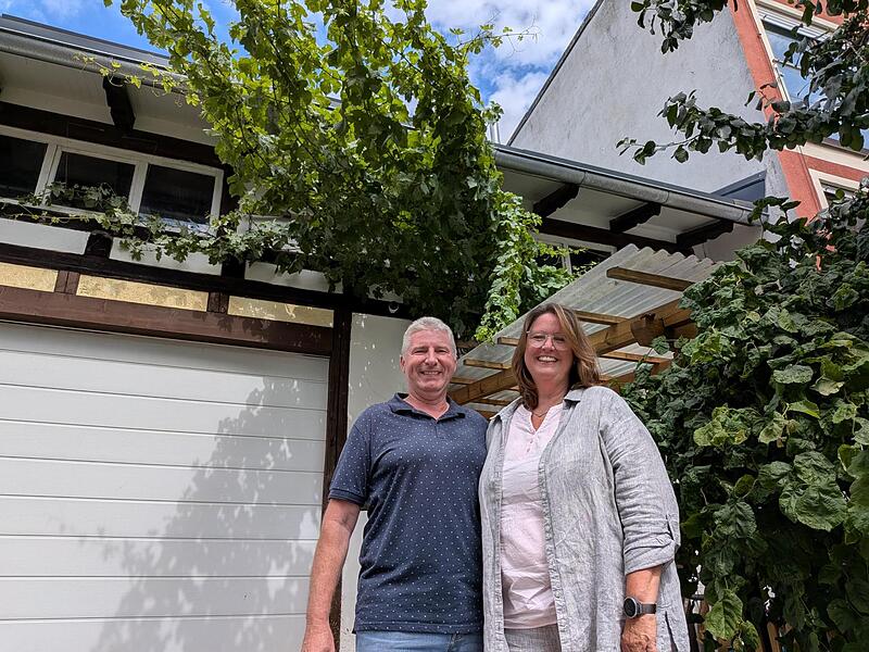 Karin und Stefan Gunreben Bamberg Fassadenbegrünung