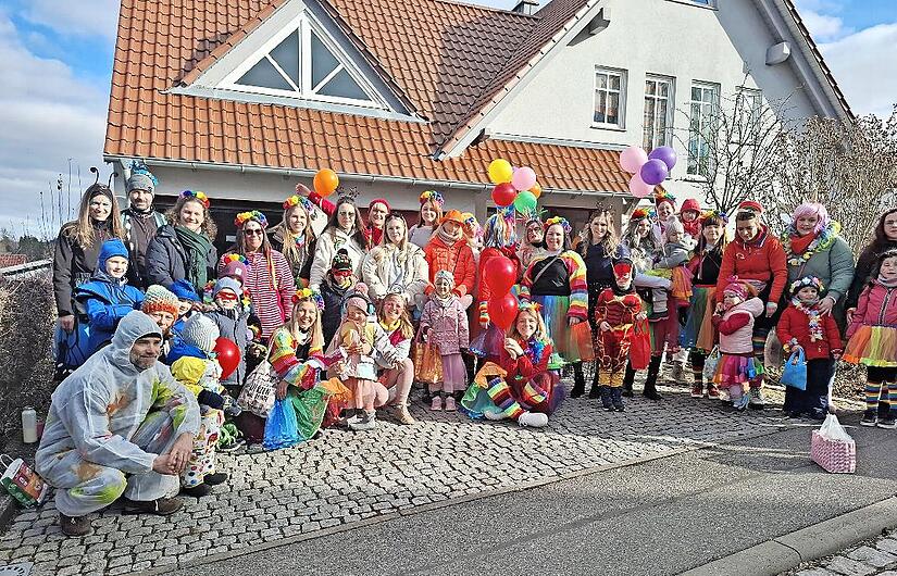 Kirchaicher Kita feiert Fasching.