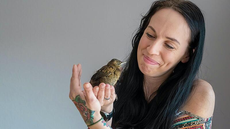 Auch Feldhasen p&auml;ppelt Luisa Ruppert regelm&auml;&szlig;ig auf. In der Wildtierauffangstation sollen allerdings zun&auml;chst verletzte V&ouml;gel gepflegt werden.