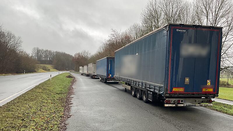 Auflieger Parkplatz Rattelsdorf B4