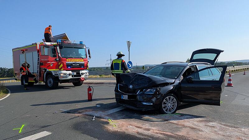 Unfall bei Melkendorf Unfall bei Melkendorf