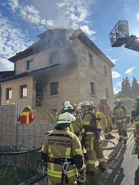 Feuerwehreinsatz in Geh&uuml;lz.