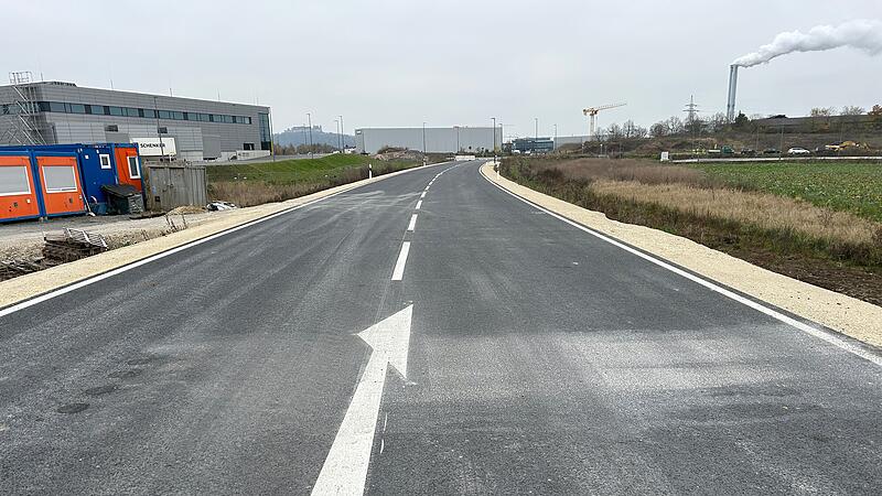 Neue Trasse der Staatsstraße 2205 zwischen Coburg und Wiesenfeld