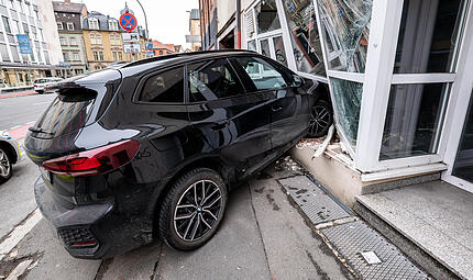 Unfall in der Pestalozzistra&szlig;e.