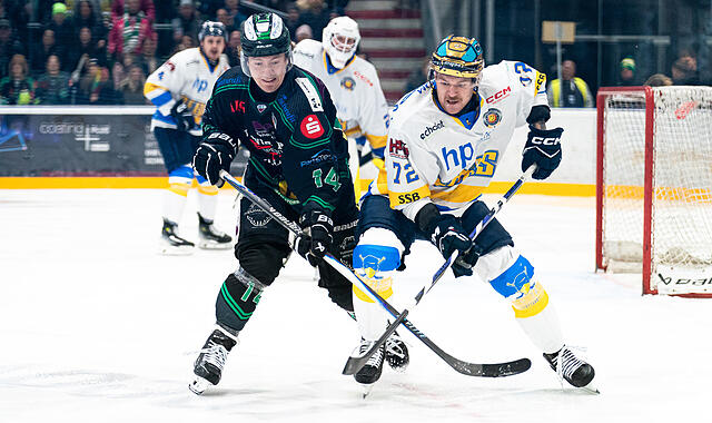 Brustl&ouml;ser f&uuml;r Leon Dalldush (links) und die Alligators: Bei den Stuttgart Rebels um "Goldhelm" Dante Montgomery gewann H&ouml;chstadt am Dienstagabend verdient.