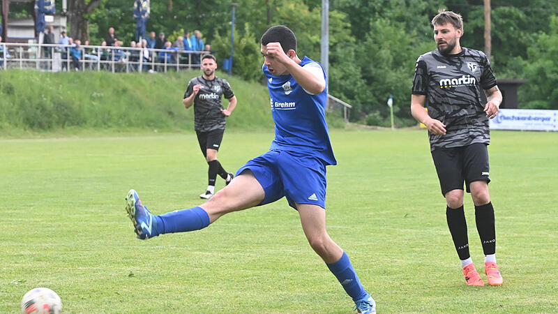 Colin H&auml;&szlig;ler erzielte den Siegtreffer f&uuml;r den SV Ketschendorf im Relegationsspiel gegen Scherneck.