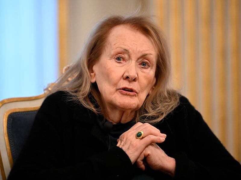 Literaturnobelpreisträgerin Annie Ernaux