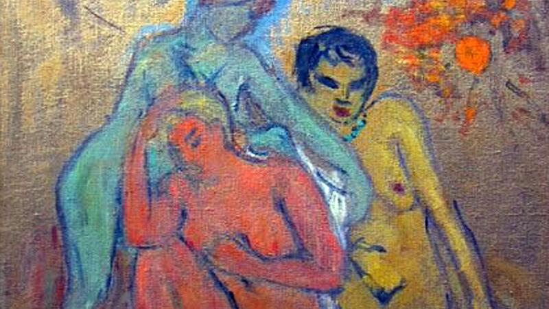 Aktmalerei geh&ouml;rte ebenfalls zum Repertoire des schwedischen Malers Gerhard Karlmark. Bis 11. September sind seine Werke noch zu bewundern.