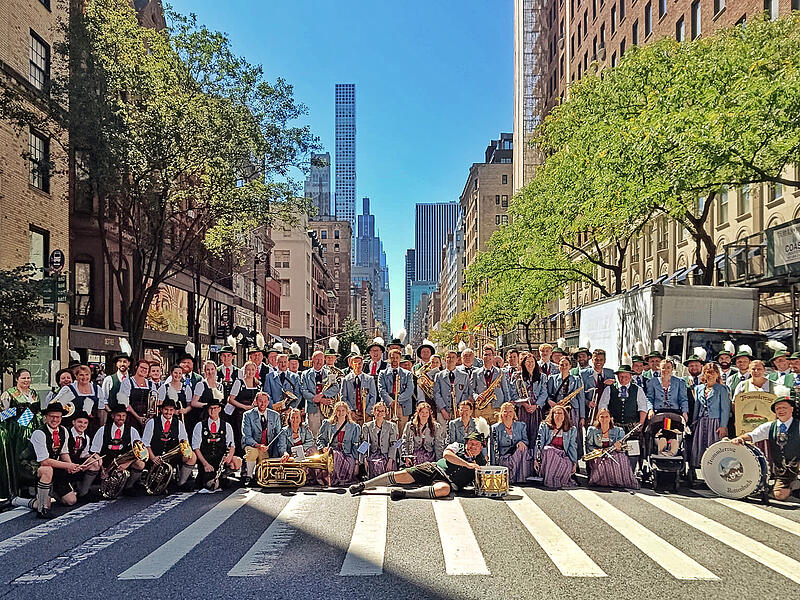 Steinacher Musikanten in New York