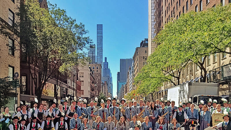 Steinacher Musikanten in New York