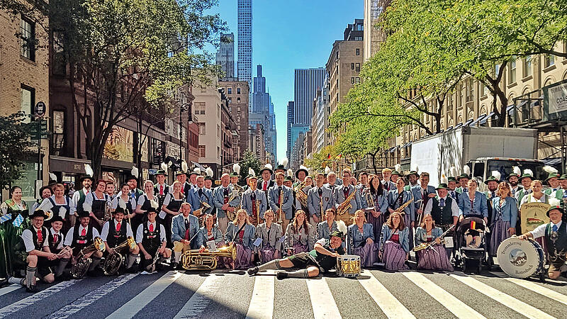 Steinacher Musikanten in New York