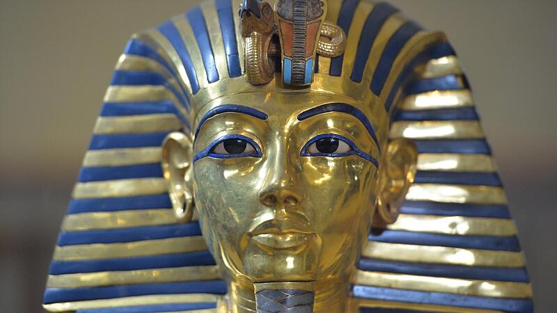 Die berühmte goldene Totenmaske