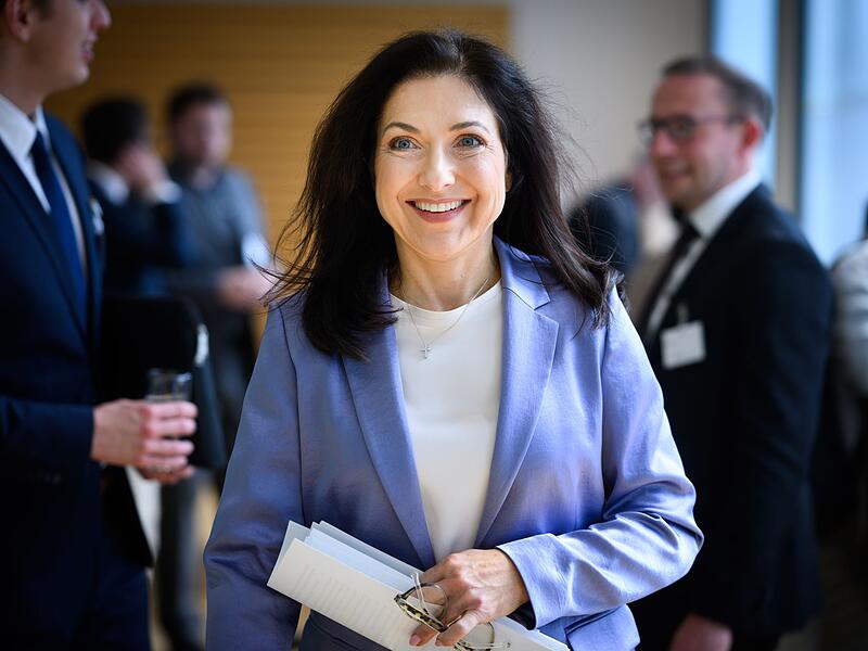 Pressekonferenz von Bundeswirtschaftsministerin Reiche