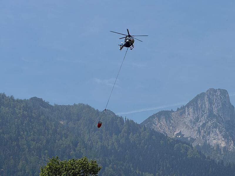 Waldbrand am Saur&uuml;sselkopf