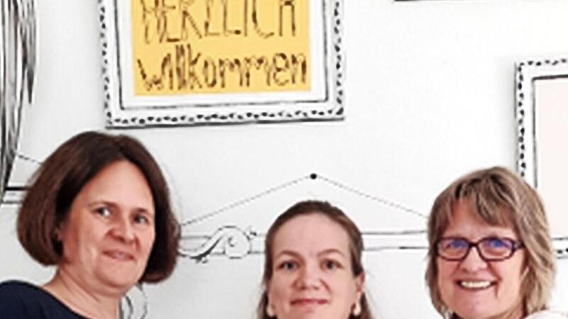 Claudia Friedel, Anastasia Stock und Irene von der Weth.