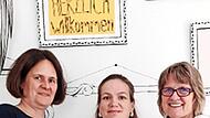 Claudia Friedel, Anastasia Stock und Irene von der Weth.