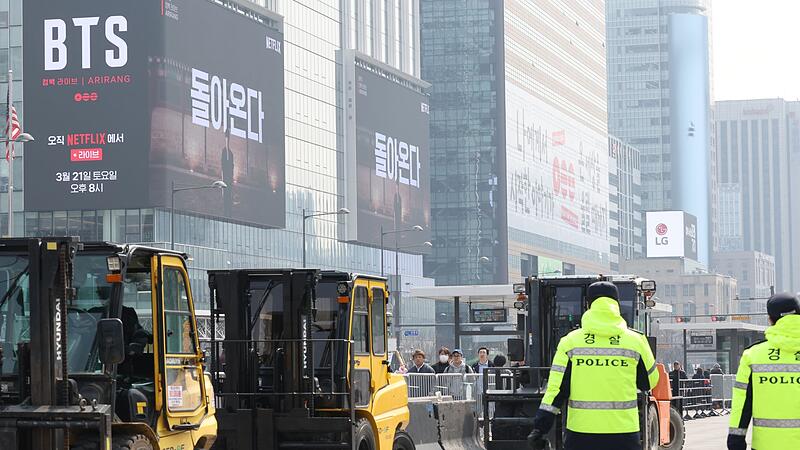 Vor Comeback-Konzert von BTS