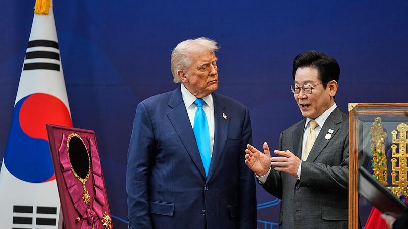 US-Präsident Trump in Südkorea
