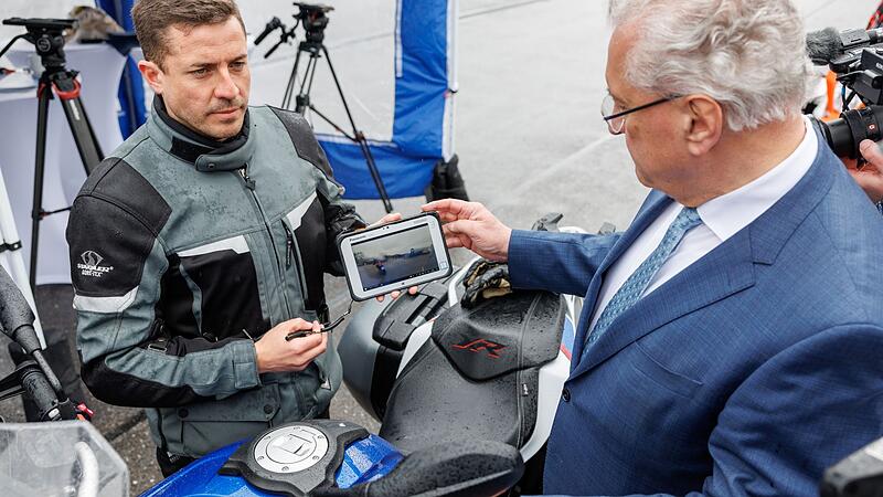 Neues Kamera-System für zivile Polizeimotoräder Neues Kamera-System für zivile Polizeimotoräder