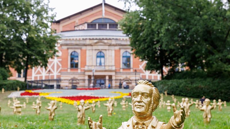Kunstaktion bei den Bayreuther Festspielen