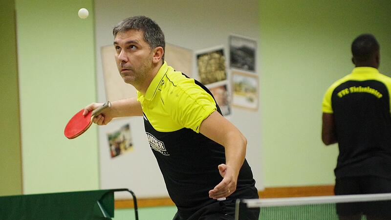 Einer der beiden Gründer von Lenkball: Trifon Lengerov spielt Tischtennis beim TTC Tiefenlauter.