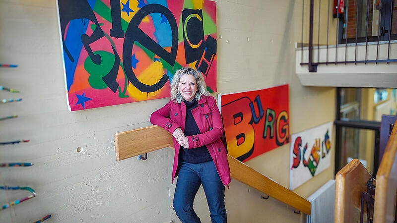Erika Fischer, F&ouml;rderschullehrkraft an dem privaten sonderp&auml;dagogischen F&ouml;rderzentrum Giechburgschule Sche&szlig;litz, ist im Auftrag des bayerischen Kultusministeriums Lehramtsbotschafterin.