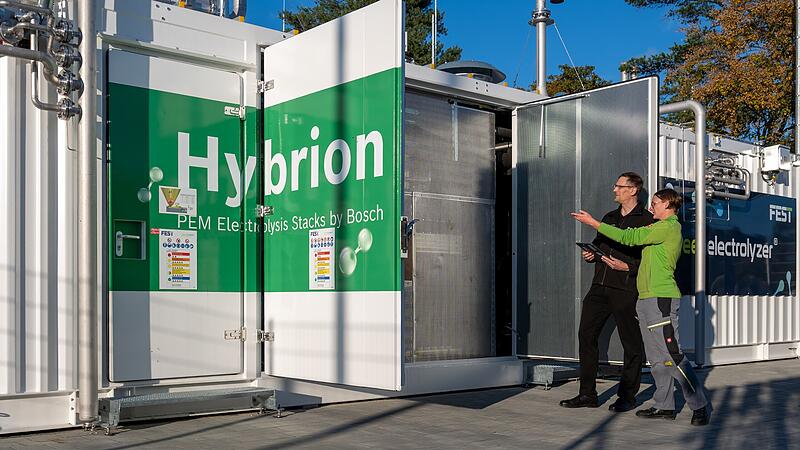 Wasserstoff-Entwicklung bei Bosch Bamberg