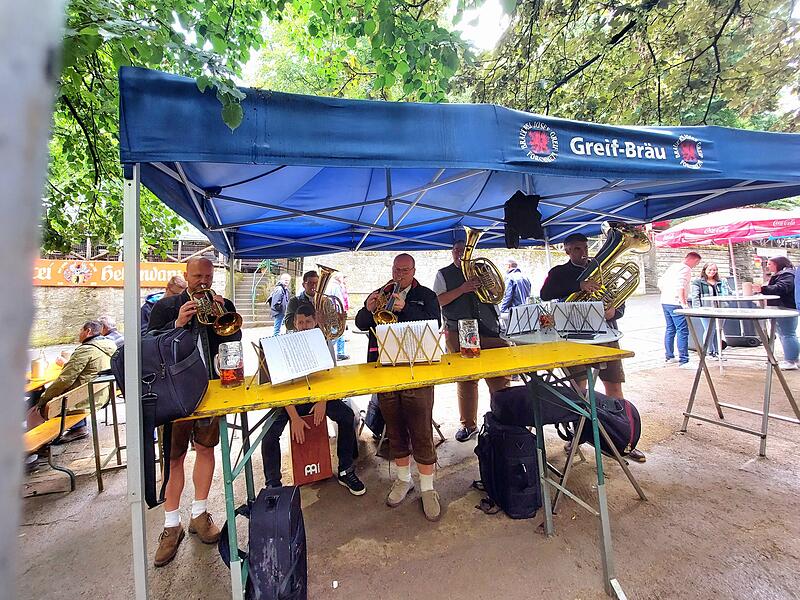 Der verregnete Annafest-Mittwoch