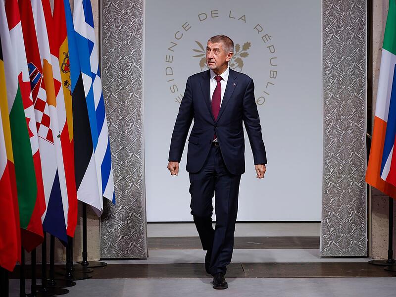 Ministerpr&auml;sident Andrej Babis