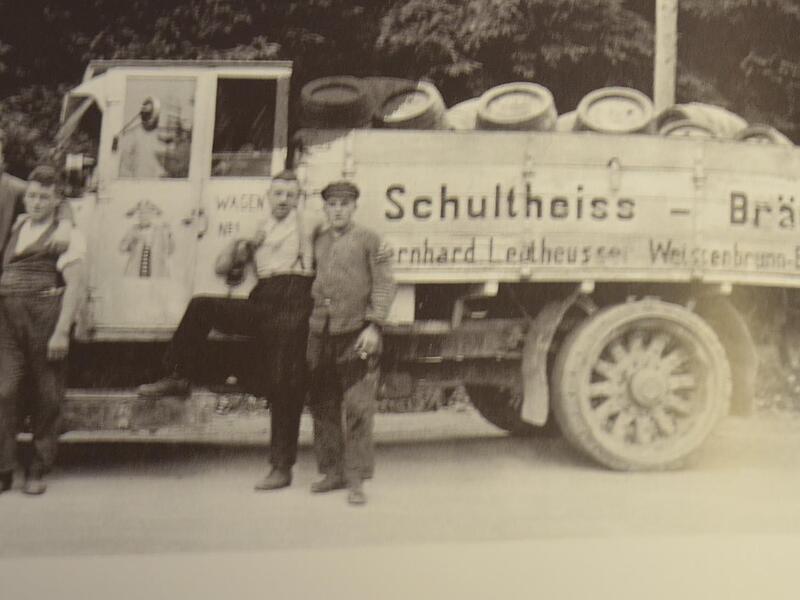 Die Schultheiß-Bräu präsentierte stolz Wagen Nummer 1, wie am Führerhaus zu lesen ist. Die Schultheiß-Bräu präsentierte stolz Wagen Nummer 1, wie am Führerhaus zu lesen ist.
