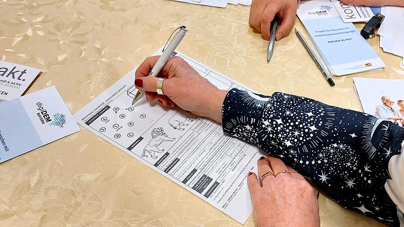 So sieht ein kurzer Demenztest aus.