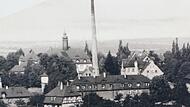 Die Heil und Pflegeanstalt Kutzenberg um 1940.  Repro: Wolfgang Schoberth