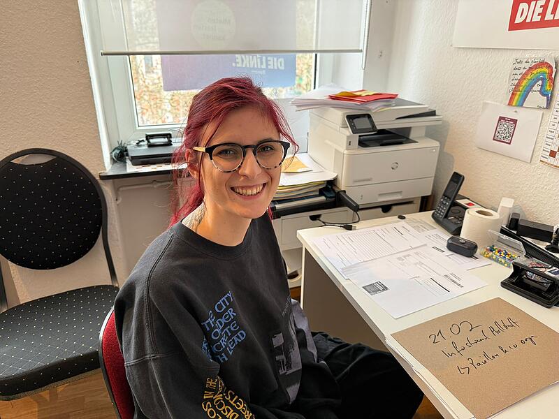 Linnéa HümmerForchheim & Fränkische Schweiz Aktuell steht sie mitten im Wahlkampf: Linnéa Hümmer von Forchheims Linken will Oberbürgermeisterin werden.