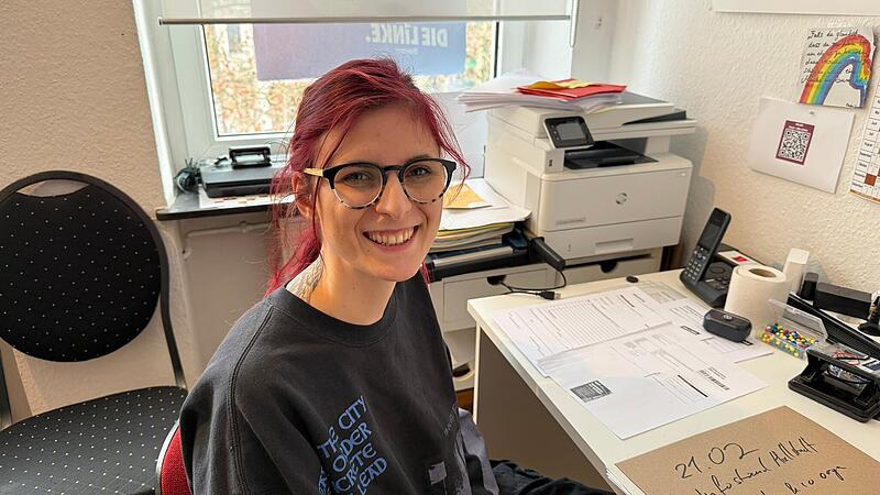 Aktuell steht sie mitten im Wahlkampf: Linn&eacute;a H&uuml;mmer von Forchheims Linken will Oberb&uuml;rgermeisterin werden.