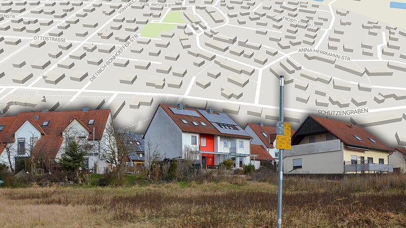 Überall im Stadtgebiet, so auch im Lohhofgebiet, gibt es noch Baulücken. Bei einer Bebauung könnten zusammengefasst 2000 Menschen Wohnraum finden.