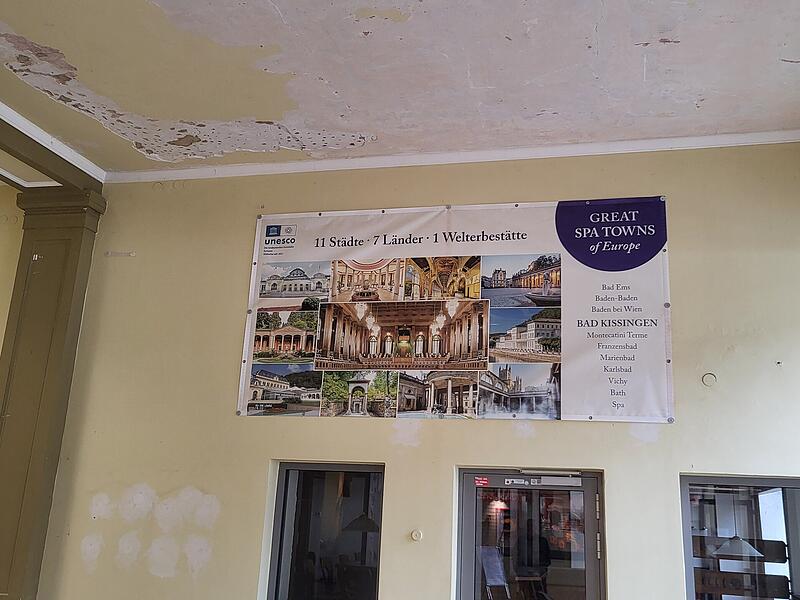 Der Bahnhof Bad Kissingen ist in einem schlechten Zustand. Der Bahnhof Bad Kissingen ist in einem schlechten Zustand.