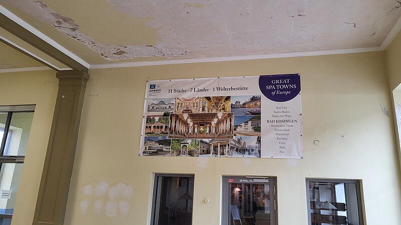 Der Bahnhof Bad Kissingen ist in einem schlechten Zustand. Der Bahnhof Bad Kissingen ist in einem schlechten Zustand.