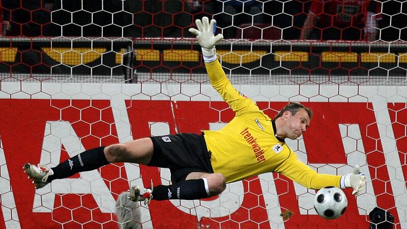 Ein echter Blauer im gelben Torwart-Trikot: Der gebürtige Bayreuther Michael Hofmann hütete 162 Mal das Tor des TSV 1860 München.