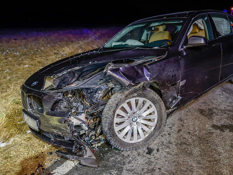 Schwerer Unfall zwischen Buch und Gremsdorf