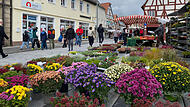 Am Sonntag, 5. Oktober, lockte der Jahrmarkt Einkäufer und Besucher in die Forchheimer Innenstadt. 75 Marktstände boten viel zu entdecken.