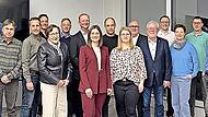 Unser Bild zeigt Wahlleiter Marcus Fr&ouml;hlich (von links), Robert Wagner, Alexander G&ouml;b, Andreas Traber, Ute Lutz, Helmut Scharbert, Rainer Mahr, Elisabeth Goger, Holger Krines, Christina D&uuml;ring, Stefan Wambach, Gerhard Z&ouml;sch, Julian M&uuml;ller, Antonie...