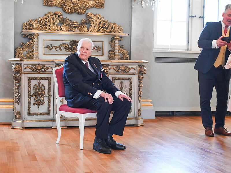 Gro&szlig;er Empfang in Coburg: Mehr als 200 geladene G&auml;ste gratulierten Andreas Prinz von Sachsen-Coburg und Gotha zum 80. Geburtstag.