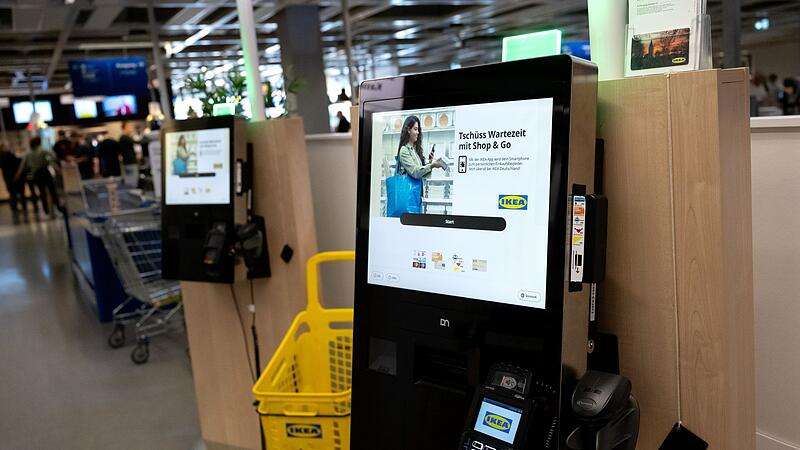 SB-Kasse bei Ikea