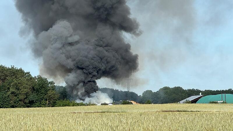 Brand bei Weisendorf Brand bei Weisendorf
